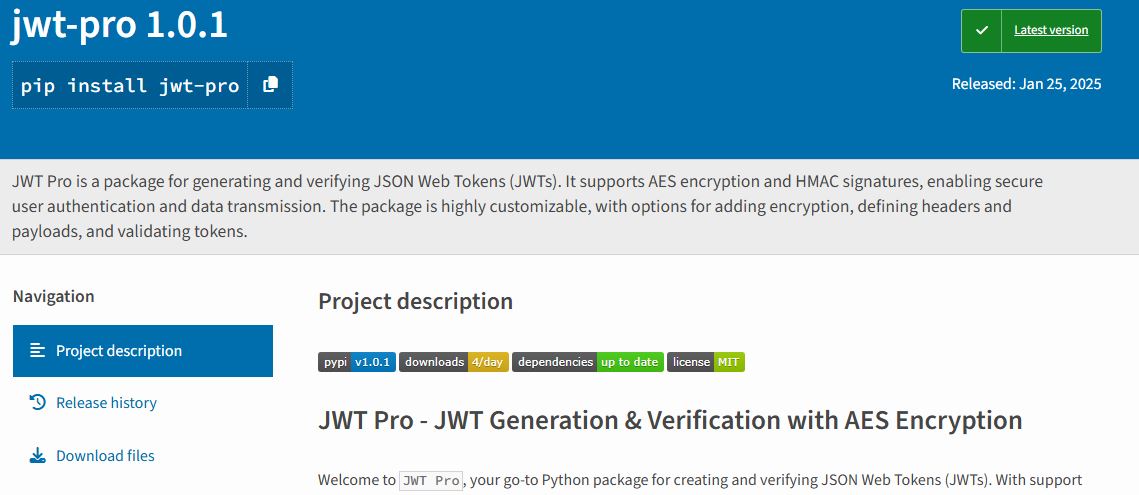 jwt-pro-pypi