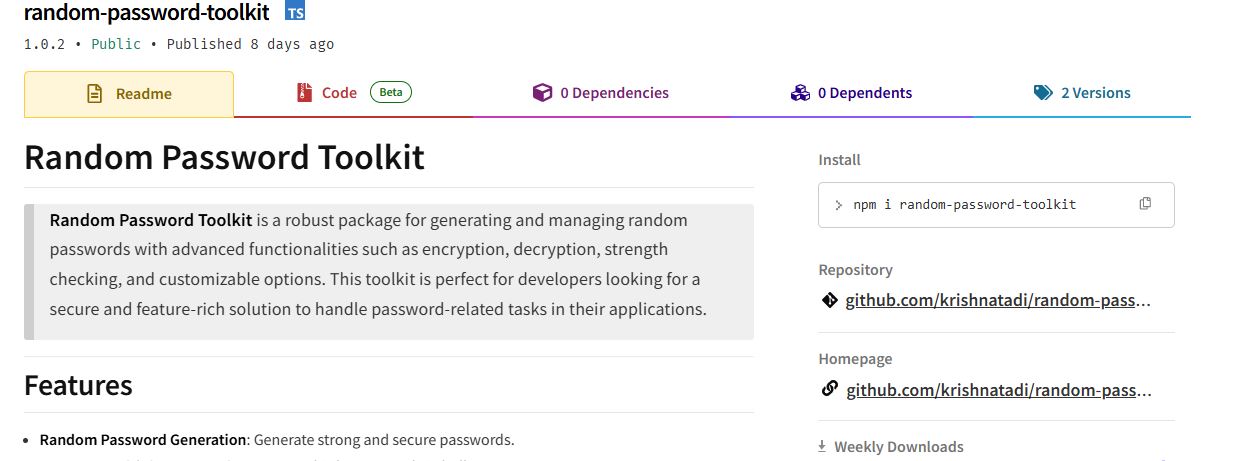 random-password-toolkit